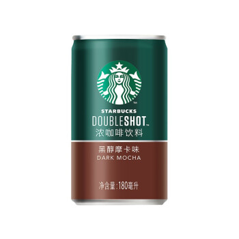 星巴克星倍醇罐装咖啡饮料（180ml*24黑醇摩卡味）