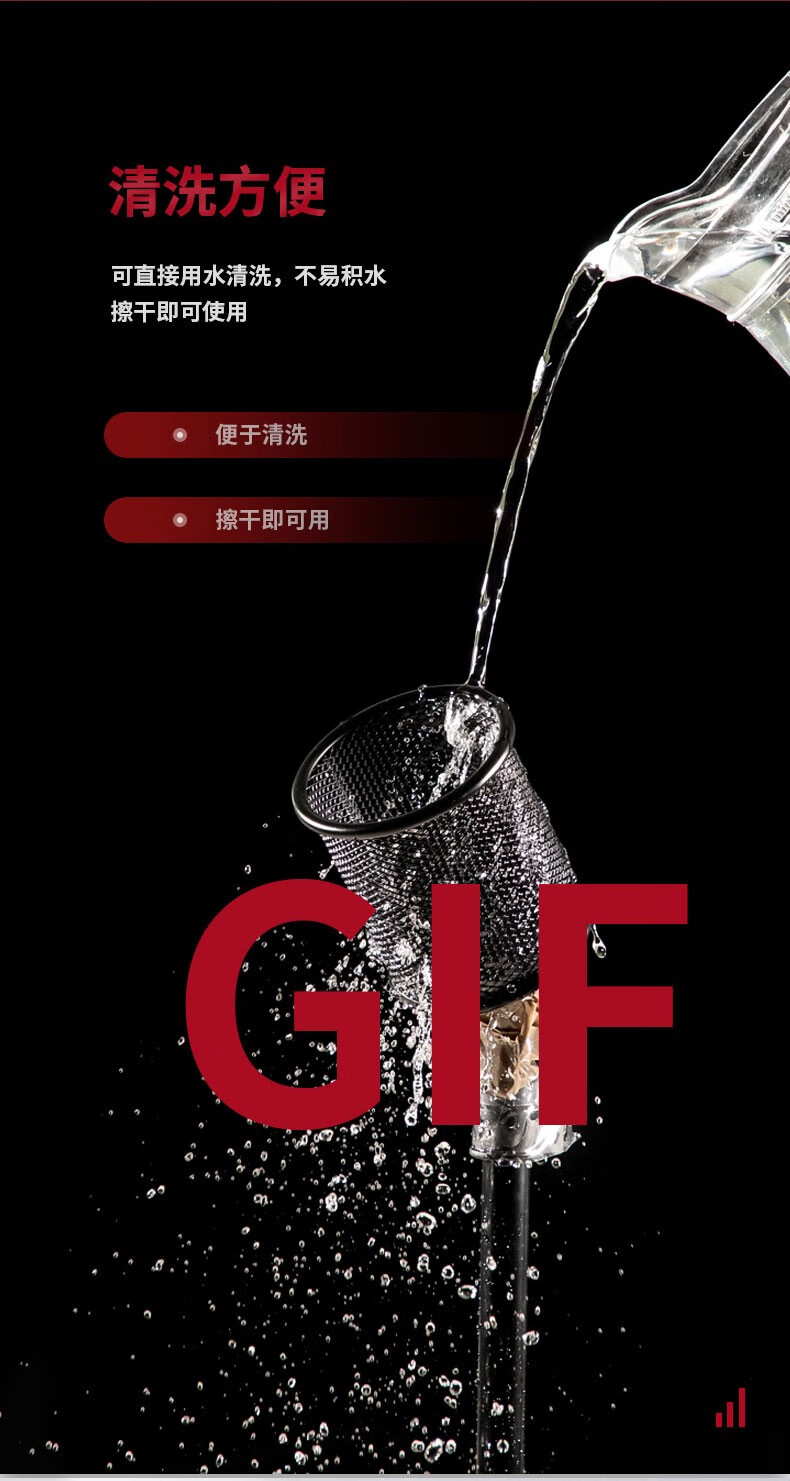 得力(deli) 金属网状笔筒 圆形方形简约创意 办公用品 908 黑 3只装