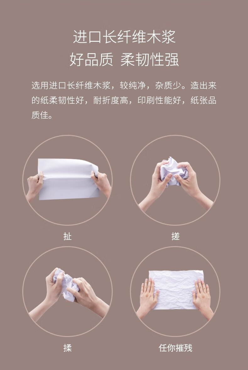 得力(deli) 莱茵河 A4 70g 双面打印纸 复印纸 500张/包 7401 单包装