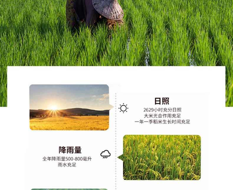 中粮福临门唯粹东北长粒香米东北大米5kg