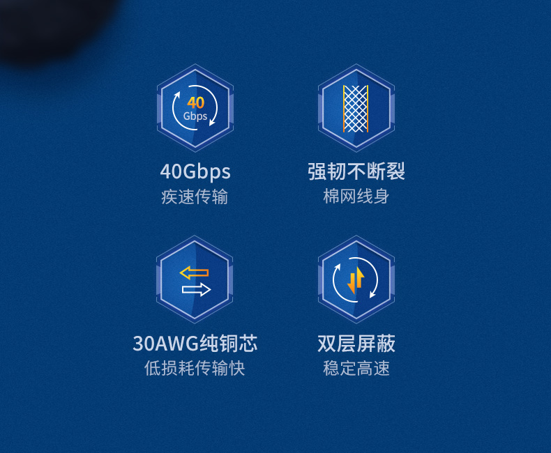 绿联（UGREEN）NW153 八类网线 Cat8类万兆网络连接线 游戏电竞纯铜8芯双绞线 电脑宽带网络跳线 5米 80433