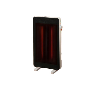 美的（Midea）电暖取暖器烤火炉4级防水黑晶发热管两档功率暗光居浴两用NPW-ML