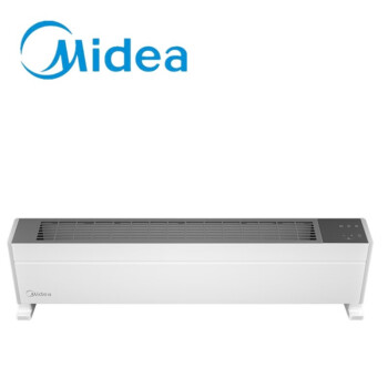 美的（Midea）电暖器取暖器移动地暖浴室办公室遥控温显2200W全屋干衣居浴两用烘衣NDX-N1