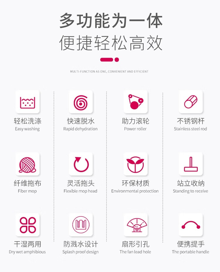 好媳妇 清洁用具时尚去污舒快免手洗易刮乐LP-6703