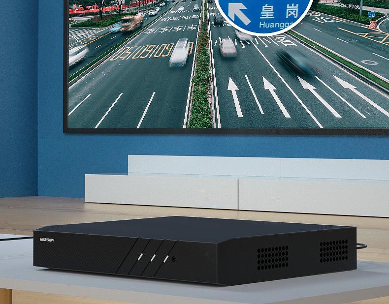 海康威视网络硬盘录像机 监控NVR 4 8 16路 7804N-K1/C 【4路?可接600万】