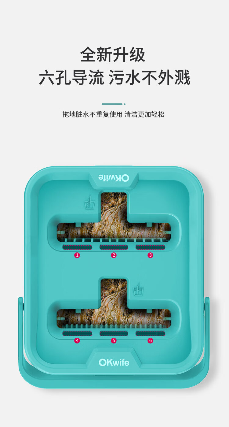 好媳妇 清洁用具时尚去污洁炫美免手洗易刮乐-中HD-7009A