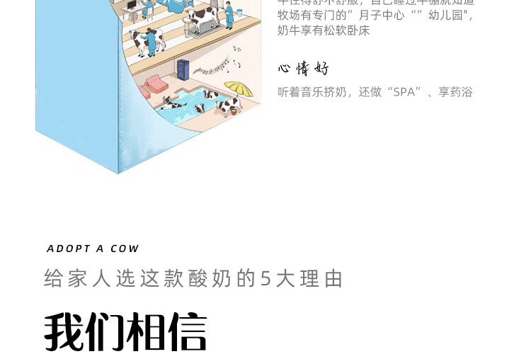 认养一头牛 常温酸奶 员工福利 企业内购原味法式酸奶200g*12盒*2提
