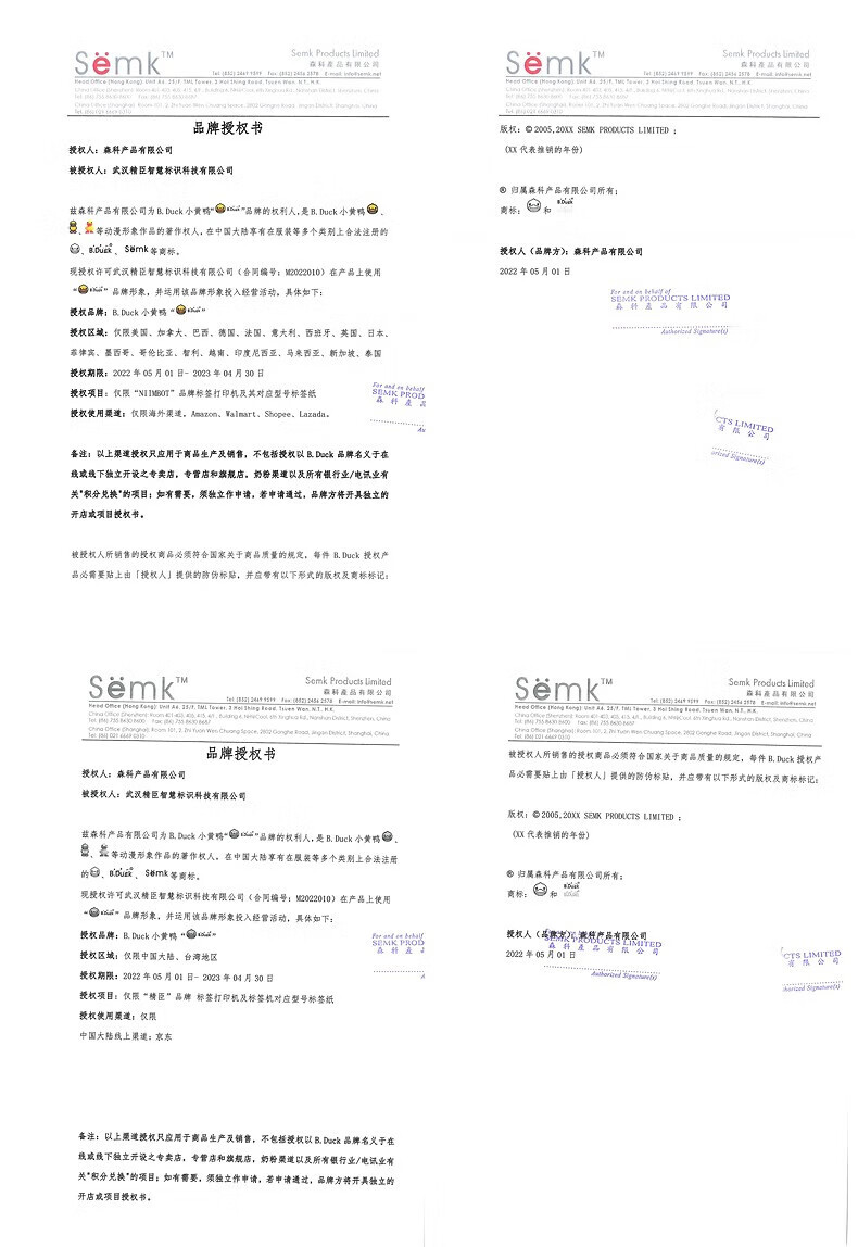 精臣 D11无线蓝牙便携式超市智能标签机 白色（单机）