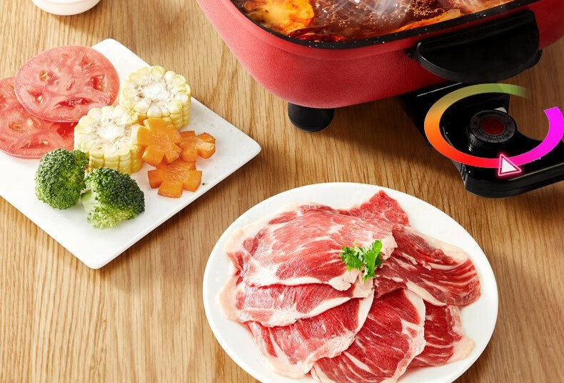 九阳（Joyoung） ZMD安心系列 电火锅 HG60-G535 家用多功能电炒锅 电热锅 6L大容量