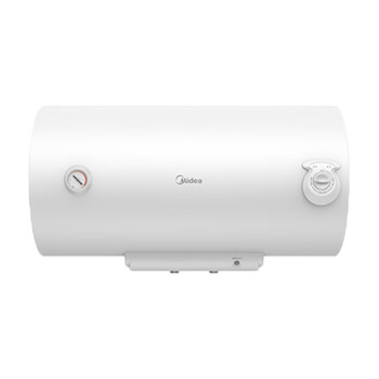 美的（Midea）50升2000W速热 蓝钻内胆耐用F50-A20MD1(HI) 电热水器 极地白 机械