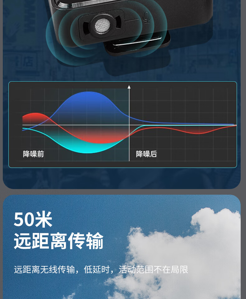 完美本色（Perfect Pure） M24 无线麦克风 领夹式小蜜蜂直播带货采访录音短视频拍摄收音麦 智能降噪