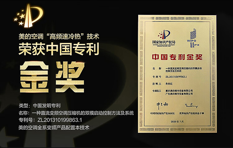 美的Midea一级能效大1.5匹自清洁变频冷暖空调壁挂机APP远程智能控温空调KFR-35GW/BP3DN8Y-PH200(1)