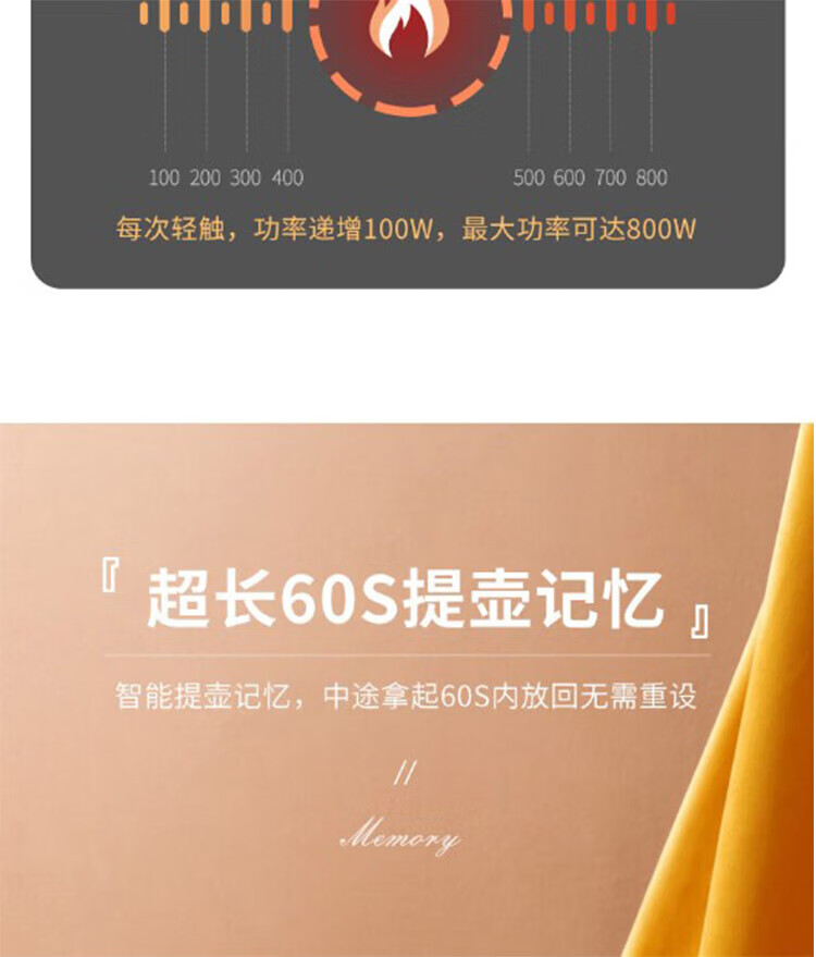 艾美特（Airmate）养生壶 简约派办公室便携水壶 1.5LCS0815