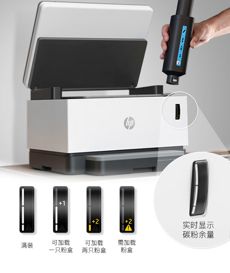 惠普（HP）W1108A 108A 黑色闪充粉盒(适用NS MFP 1005/NS 1020 系列)约2500页