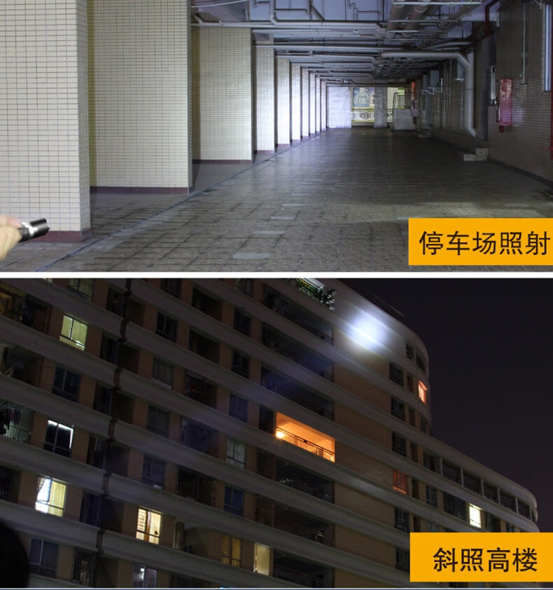 恩谷（ENGUE）三档强光调焦金属手电筒 智能家居EG-110