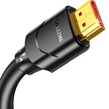 山泽(SAMZHE)  HDMI线2.0版 4K数字高清线3D视频线数据线 1米 18Gbps  机机顶盒连接线 10SH8