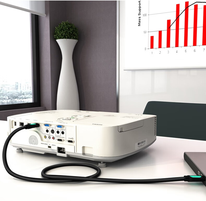山泽(SAMZHE)  HDMI线 数字高清线 15米 3D视频线 笔记本接显示器 机顶 HDMI【黑黄】0.75米 8075HD
