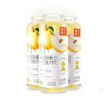 果子熟了 小雪梨果汁饮品360ml*15瓶