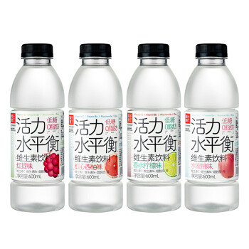 果子熟了 活力水平衡   红提味600ml*15瓶