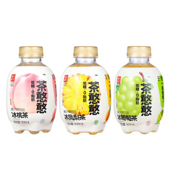 果子熟了 茶憨憨冰凤梨茶500ml*12瓶