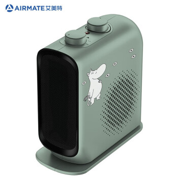 艾美特（Airmate）WP20-X17P-2 取暖器/电暖器家用/电热暖气/办公室暖风机 立卧两用热风暖宝宝机绿色