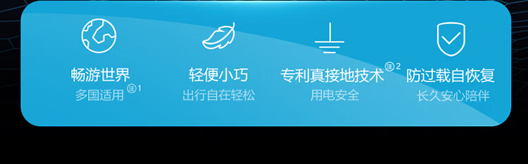 公牛（BULL）环球旅行插座转换器/旅行转换器 国外及部分地区使用欧标美标澳标英标适用 GN-L08