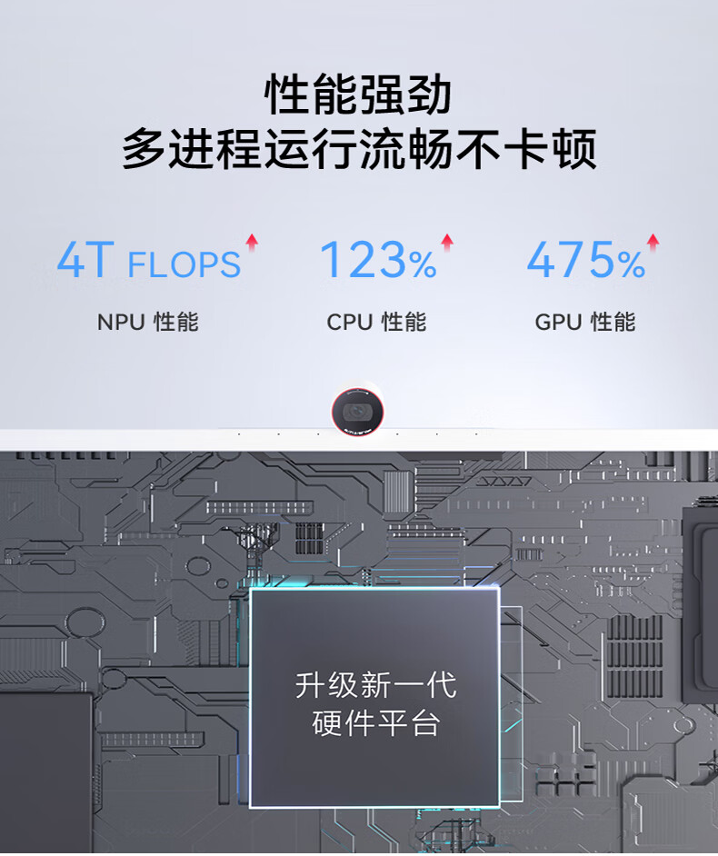 华为IdeaHub S2 75英寸会议平板一体机 企业办公电视电子白板大屏会议智慧屏+安卓(8G+64G)+投屏器+移动支架