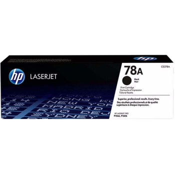 惠普（hp）CE278A 黑色硒鼓 78A（适用P1566 P1606dn M1536dnf）