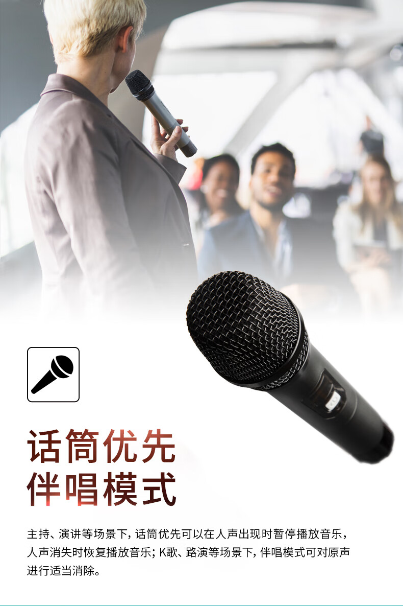 漫步者（EDIFIER）PW312 12英寸舞台级户外移动音箱 蓝牙拉杆音响 便携式音响 演出音响k歌专用 黑色