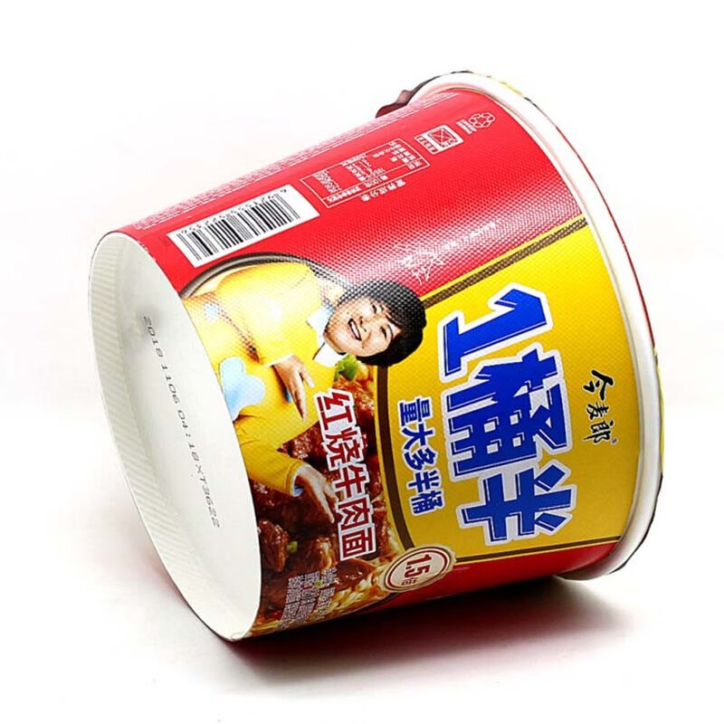 今麦郎 方便面一桶半整箱速食方便泡面红烧牛肉面146g*12桶
