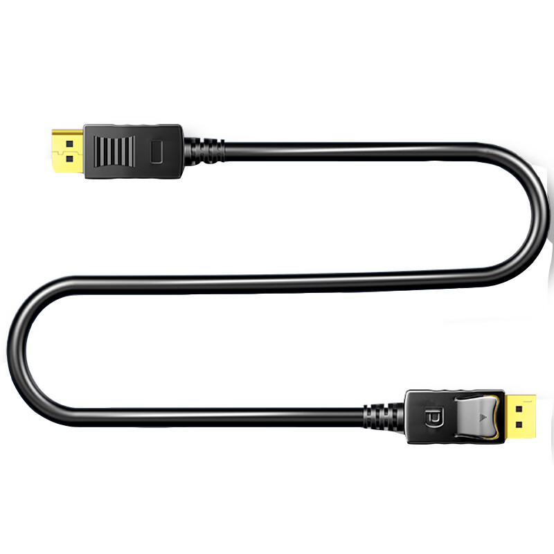SAMZHE山泽 DP线1.2版 2K*4KDisplayPort公对公接线 笔记本电脑连接电视显卡显示器连接线黑色3米ZJX-230/