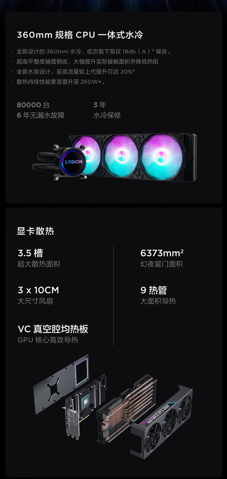 联想（Lenovo）商用办公家用电脑拯救者刃9000K-34IRZ i9-13900KF 64G 2TSSD/W11 RTX4090_24G 水冷侧透1200W