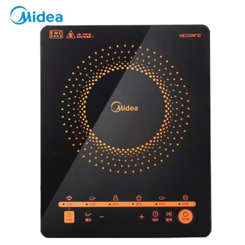 美的（Midea）电磁炉RT2171 2100W?触控黑晶面板?智能暂停?4D防水多功能大功率
