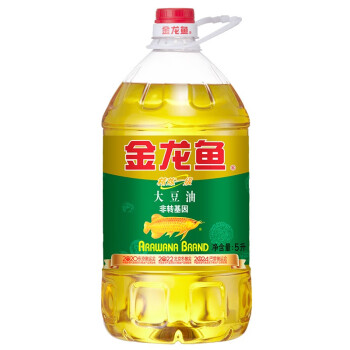 金龙鱼 食用油 浸出精炼一级大豆油5L（非转）