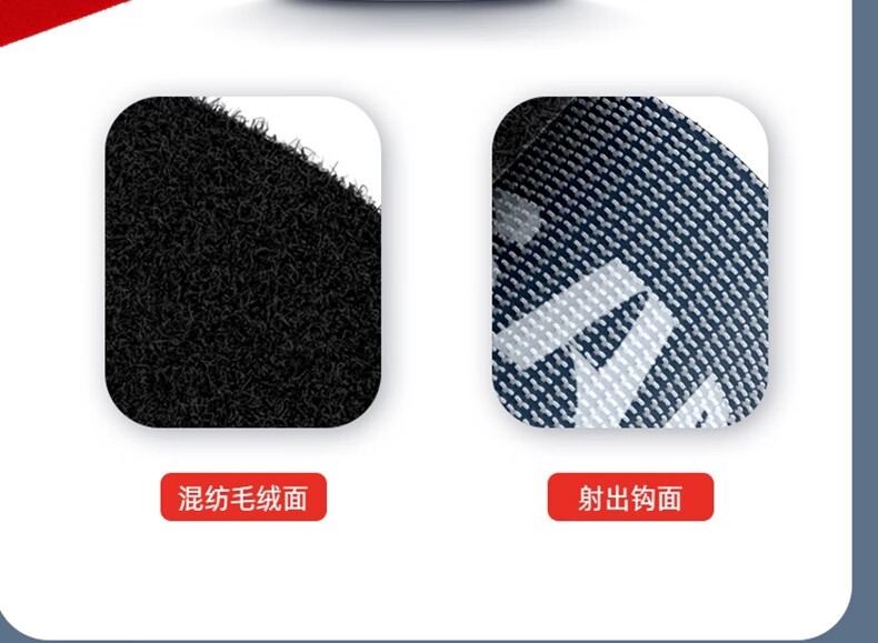 SAMZHE山泽 MST-12电脑扎线带理线器背胶魔术贴扎带离心膜魔术贴子母贴尼龙搭扣隐形纱窗网魔术贴2cm*5m/