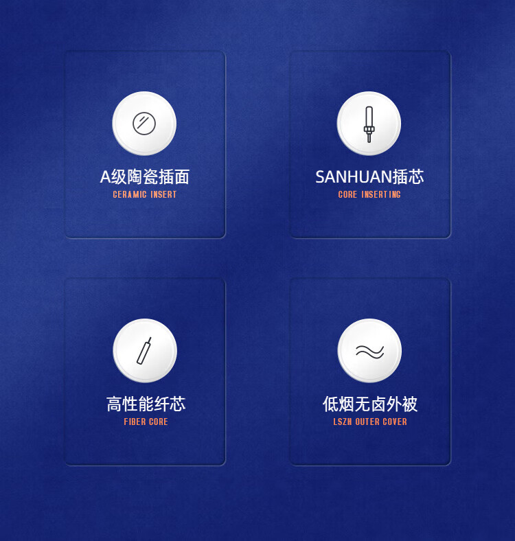 山泽(SAMZHE) 光纤跳线 电信级LC-LC单模双芯 低烟无卤环保光纤线? 收发器尾纤 2米G1-LCLC02