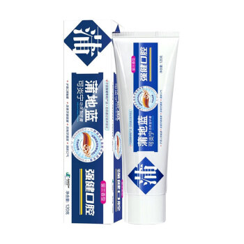 蒲地蓝 留兰味牙膏强健口腔120g  清新口气 改善牙周问题溃疡出血肿痛