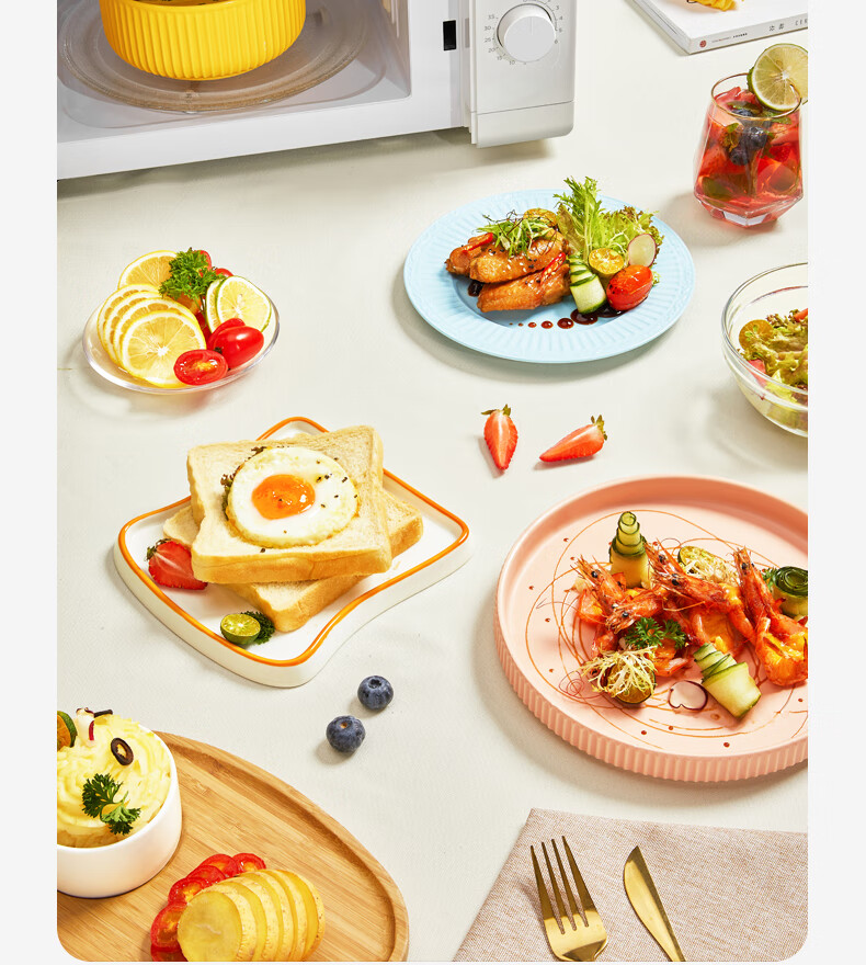 美的（Midea）微波炉?PM2007?变频微波炉?家用?转盘?20L