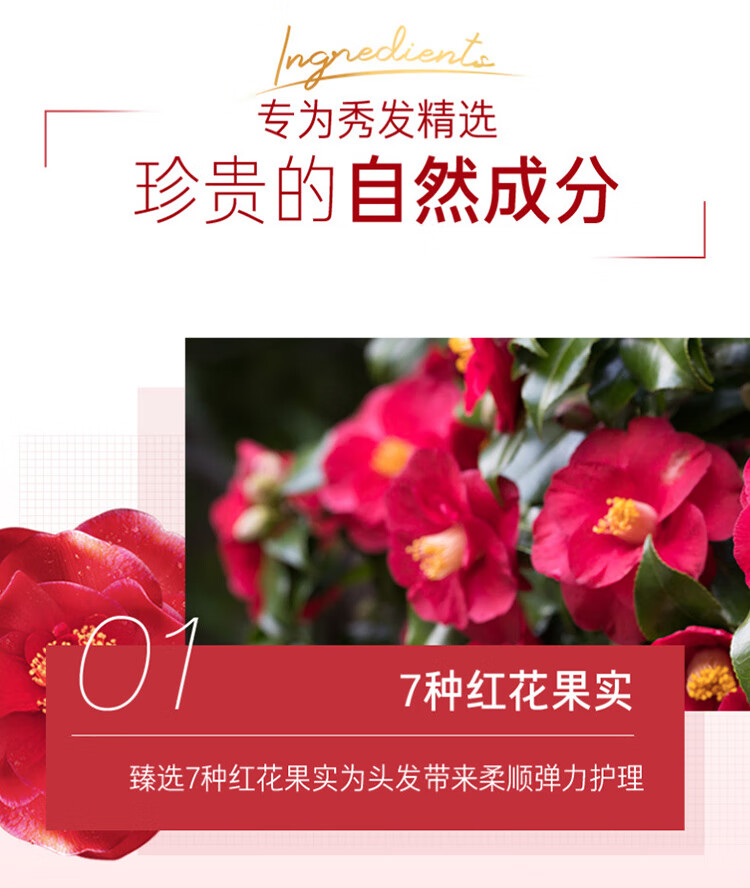 吕 含光耀护营润修护特惠装（洗发水400ml+护发乳400ml）（红吕） 礼盒装