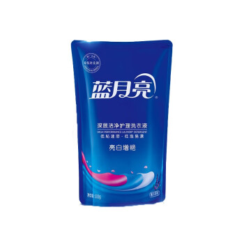 蓝月亮 亮白增艳洗衣液亮白薰衣草香洗衣液500g*5袋