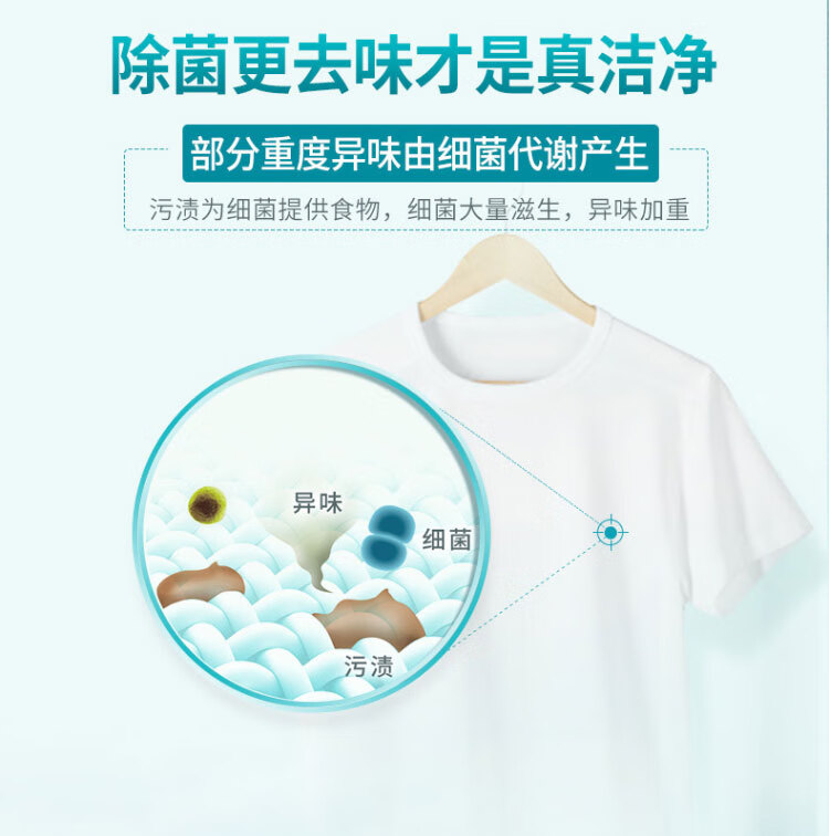 蓝月亮洗衣液活力橙花除菌去味洗衣液2kg*2+风清白兰手洗专用500g