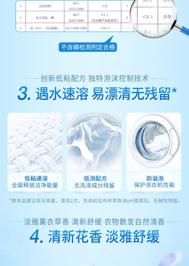 蓝月亮洗衣液薰衣草香组合12斤 洁净薰3kg+洁净薰2kg+洁净薰1kg
