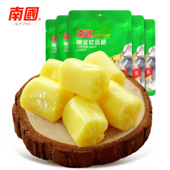 南国 榴莲软质糖 海南特产 榴莲糖果82g*10袋