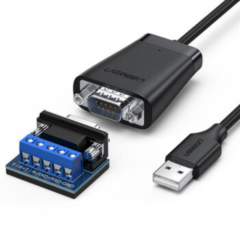 绿联(UGREEN) 60562 USB2.0转485/422串口线 com口485通信线转接数据线 1.5米