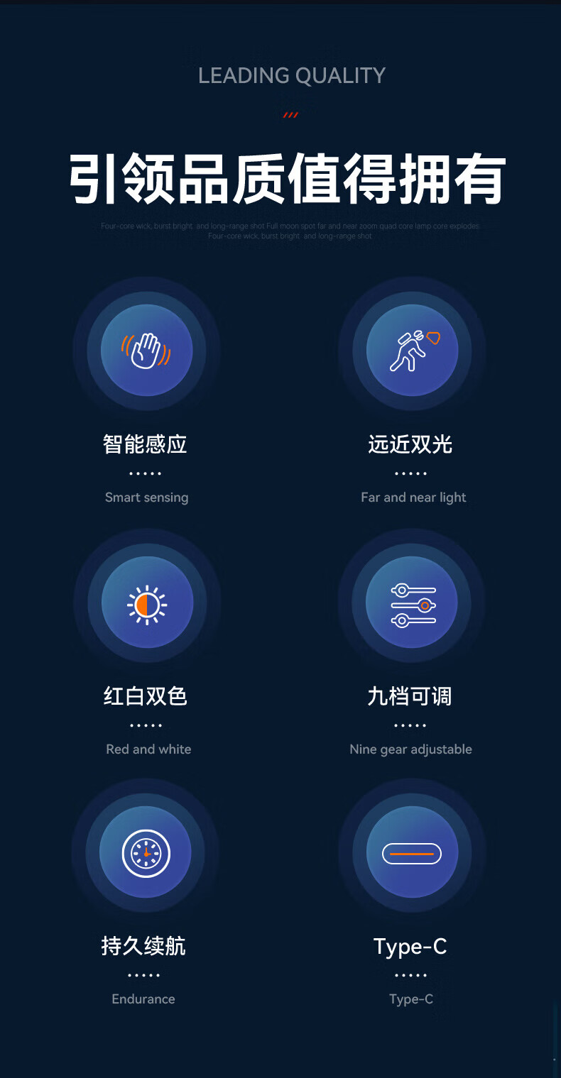 Superfire神火RT30强光感应头灯远射夜钓头戴式工作灯超长续航led