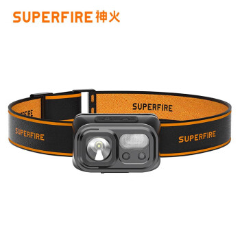 Superfire神火RT30强光感应头灯远射夜钓头戴式工作灯超长续航led