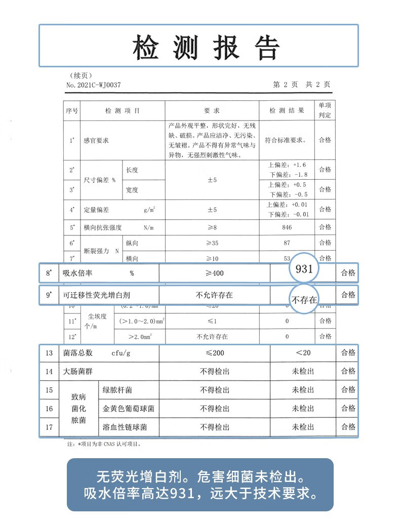 美丽雅 抽取式懒人抹布厨房一次性抹布厨房用纸无纺布 50抽*3包*2组