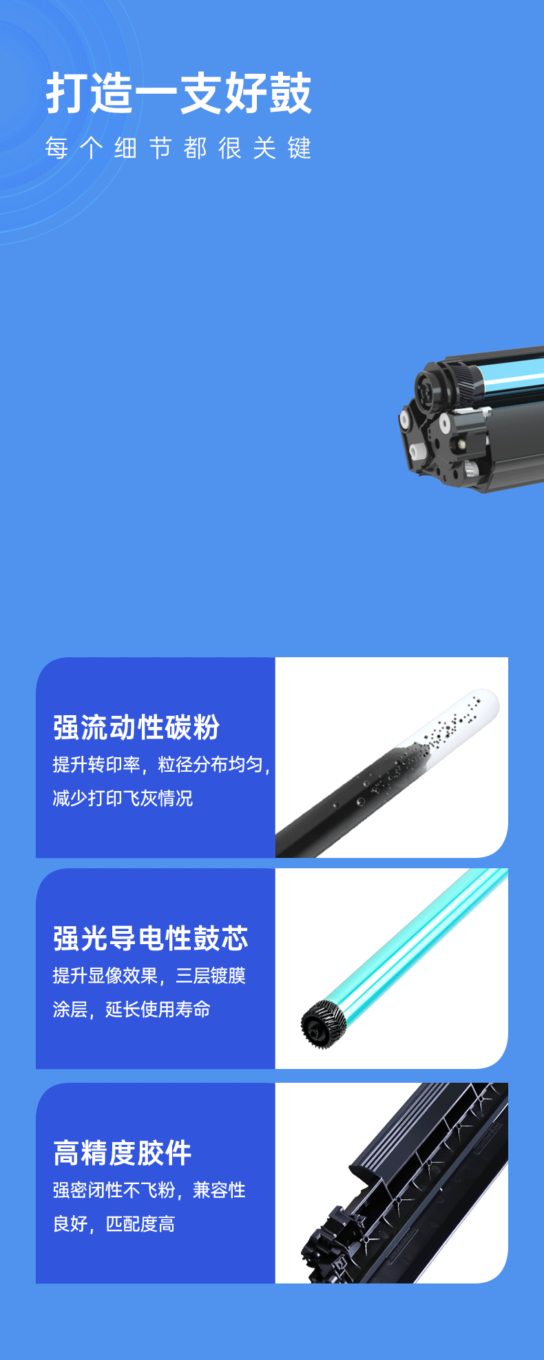 格之格w1370a硒鼓硒鼓 适用惠普137a硒鼓 hp233dw m233sdn m233sdw m208dw  m232dw墨盒 带芯片2支装