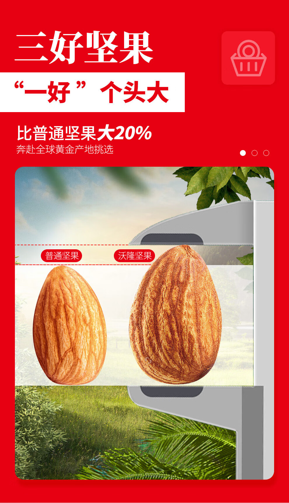 沃隆休闲零食坚果炒货办公室小吃每日坚果A成人款750g 25克*30袋 红色升级款