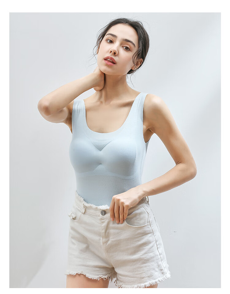 恒源祥 女士随心裁背心TC-9117 深麻灰 165/90
